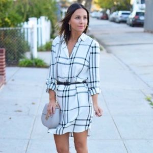 Striped shirt dress - only worn once!